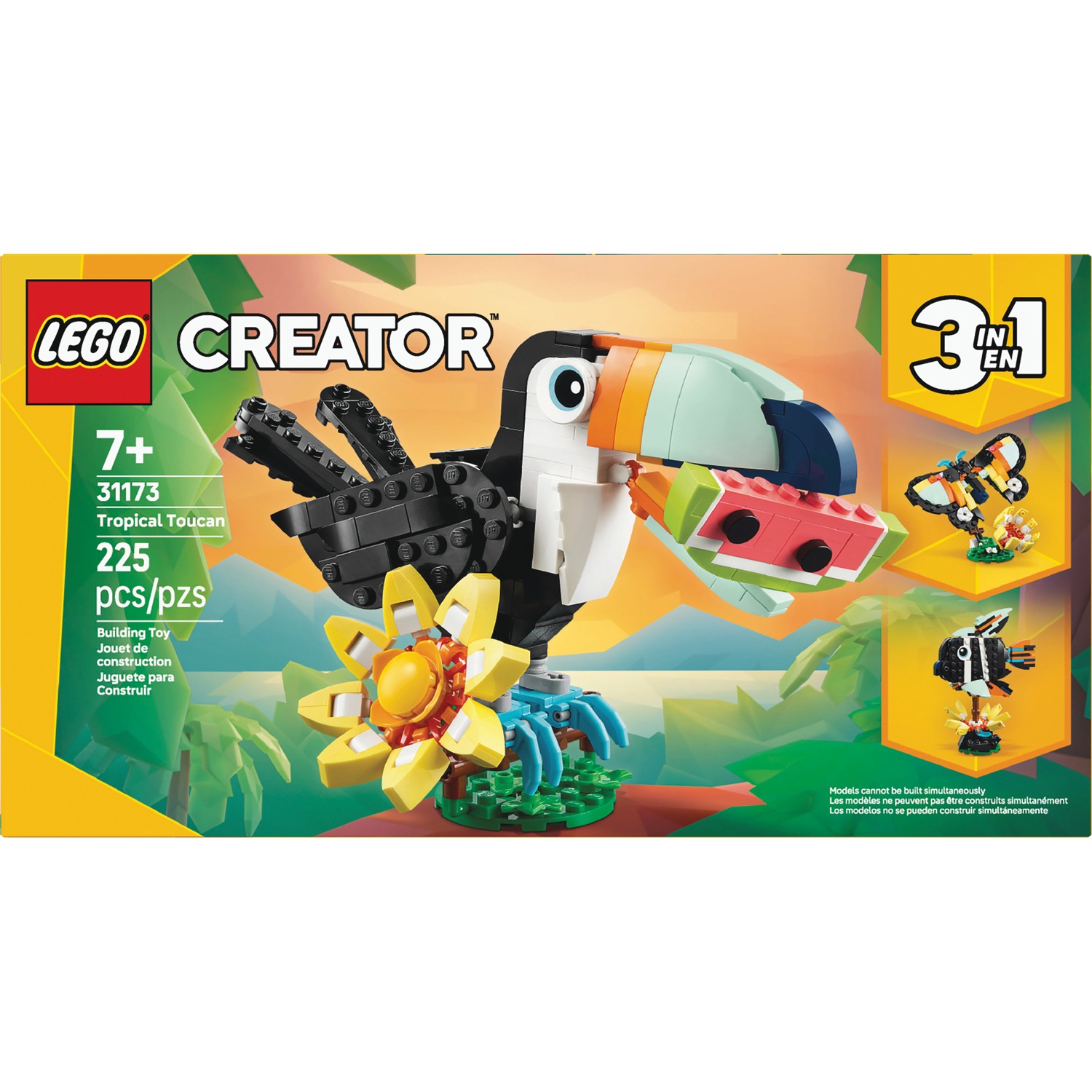 LEGO Creator 3-in-1 Wild Animals: Tropical Toucan | Swiss Colony