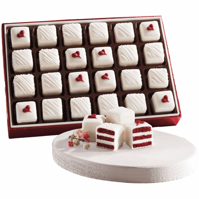 Red Velvet Petits Fours, , large