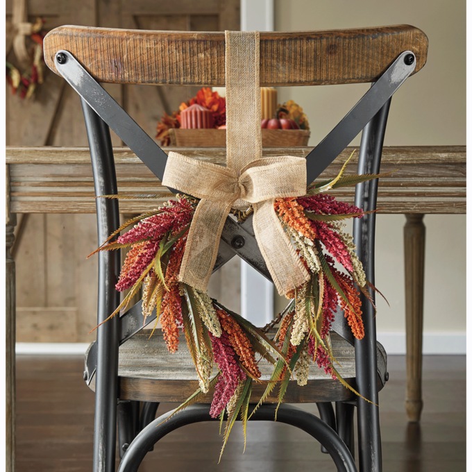 Harvest Heart Mini Wreaths, , large