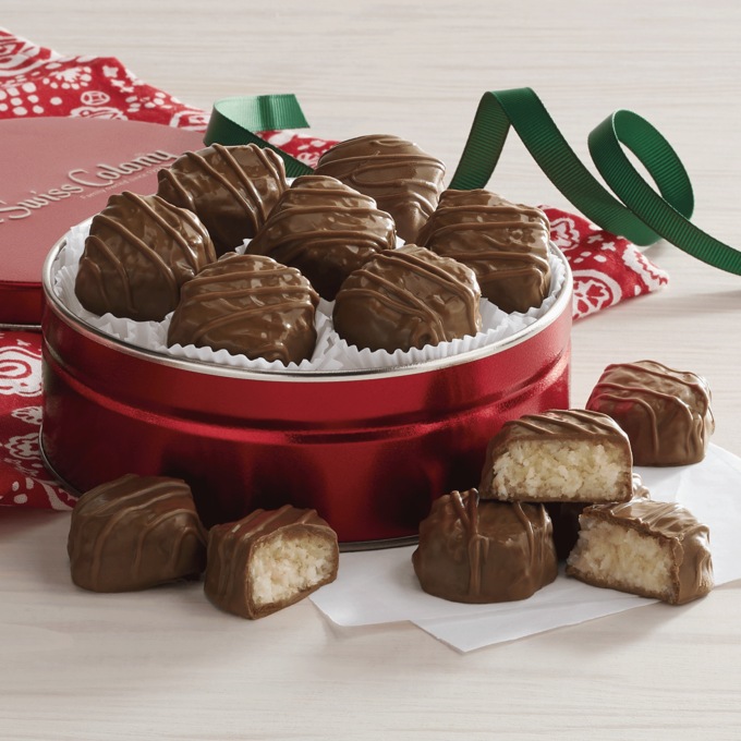 Milk Chocolate Chewy Coconut Candy, , large