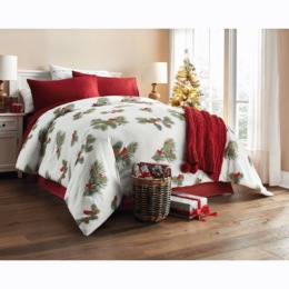 Holiday Down-Alternative Comforter, , large