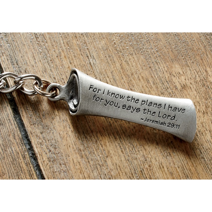 Personalized Graduation Diploma Key Chain, , large