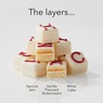 Merry Christmas With Love Mini Petits Fours - Delivery Included, , large