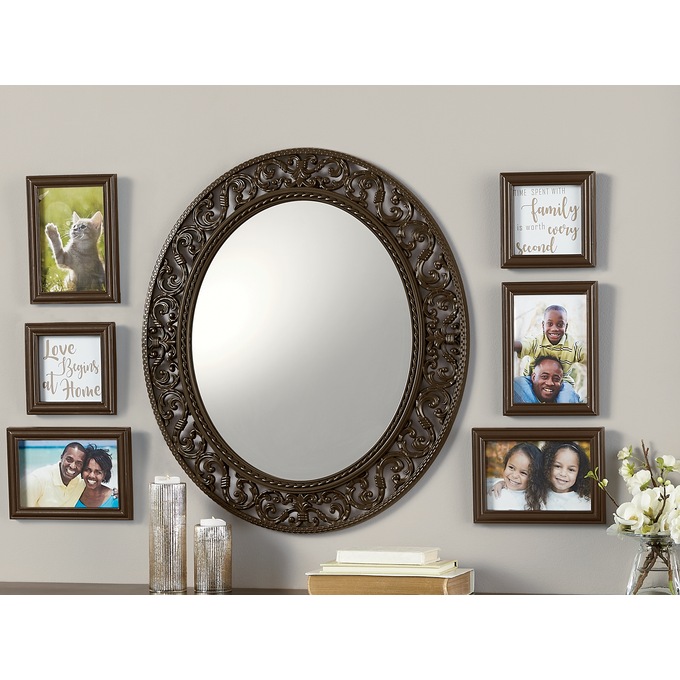 7-Piece Family Mirror Wall Gallery Set, , large