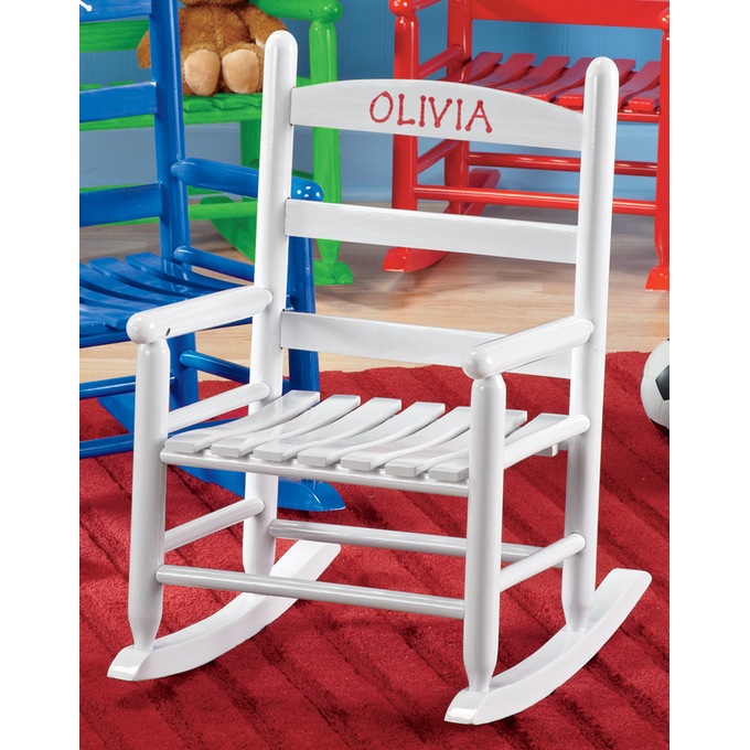 Child’s Wood Rocking Chair, , large