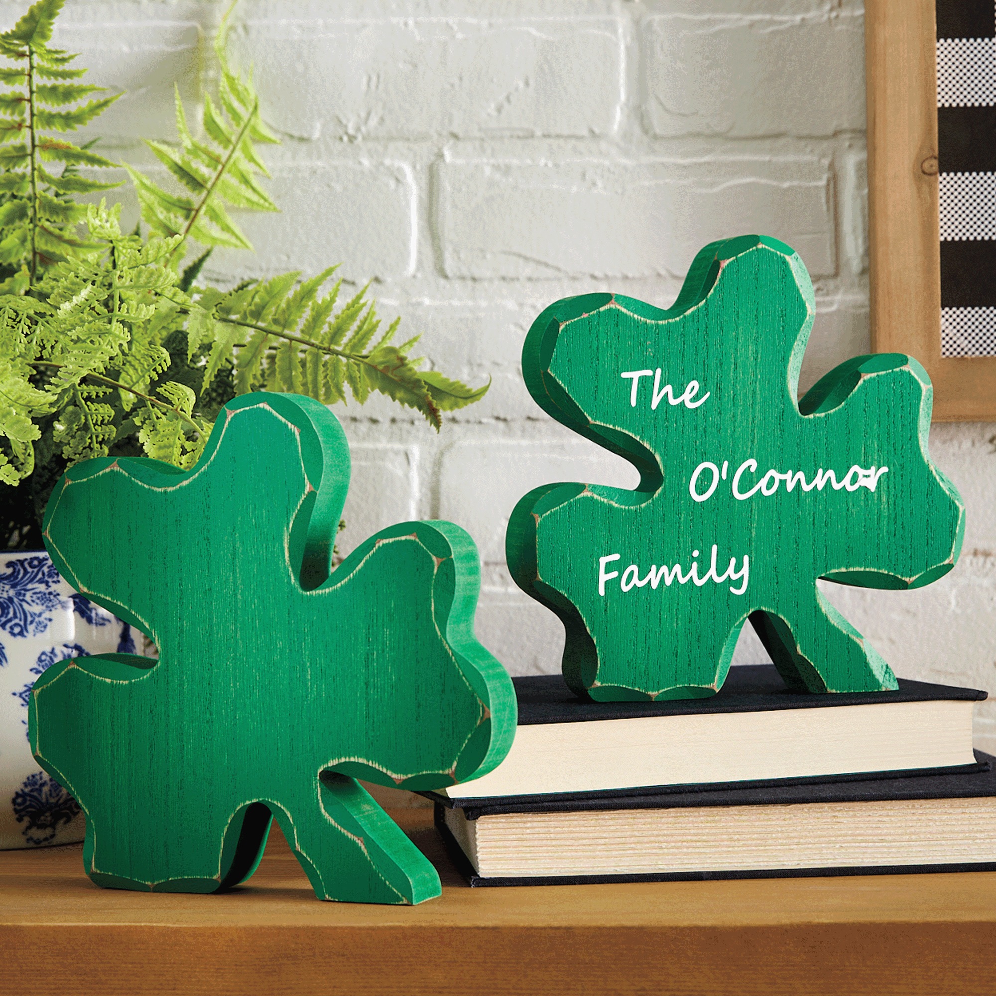 Shamrock Shelf Sitter, , large