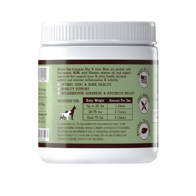 Natural Dog Company Hip Joint Supplement Swiss Colony