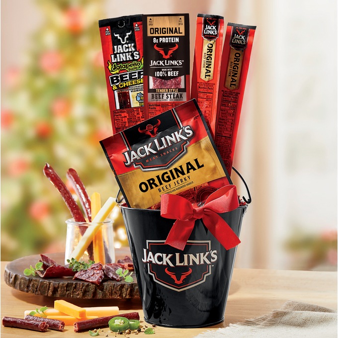 Jack Links Beef Jerky Gift Basket Basket Poster