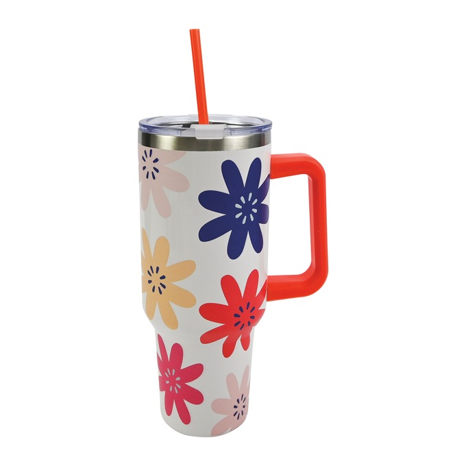 Boston Warehouse 40-oz. Stainless Steel Tumbler, , large