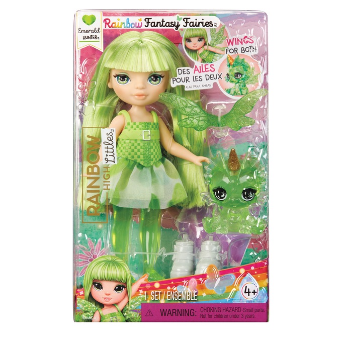 Rainbow High Littles Fantasy Doll, Green, large