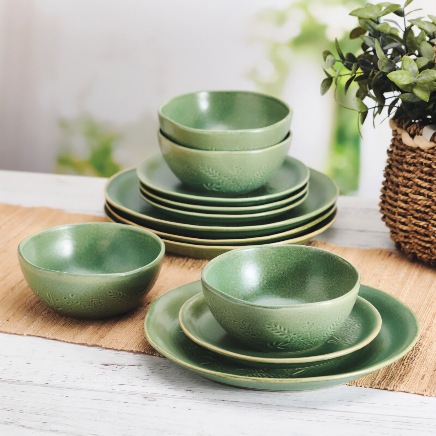 たち吉 DINERWARE RICHFELD Pfaltzgraff Carrie 12-Piece Dinnerware Set | Swiss Colony
