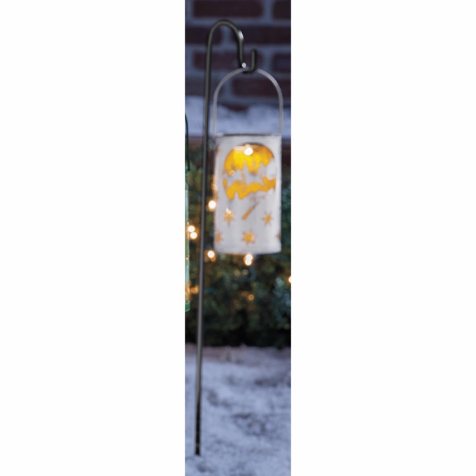 Solar Christmas Pathway Lantern, , large