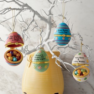 Buy All 4 Easter Trinket Box Ornaments and Save, , large