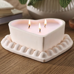 Heart-Shaped Candle, , large