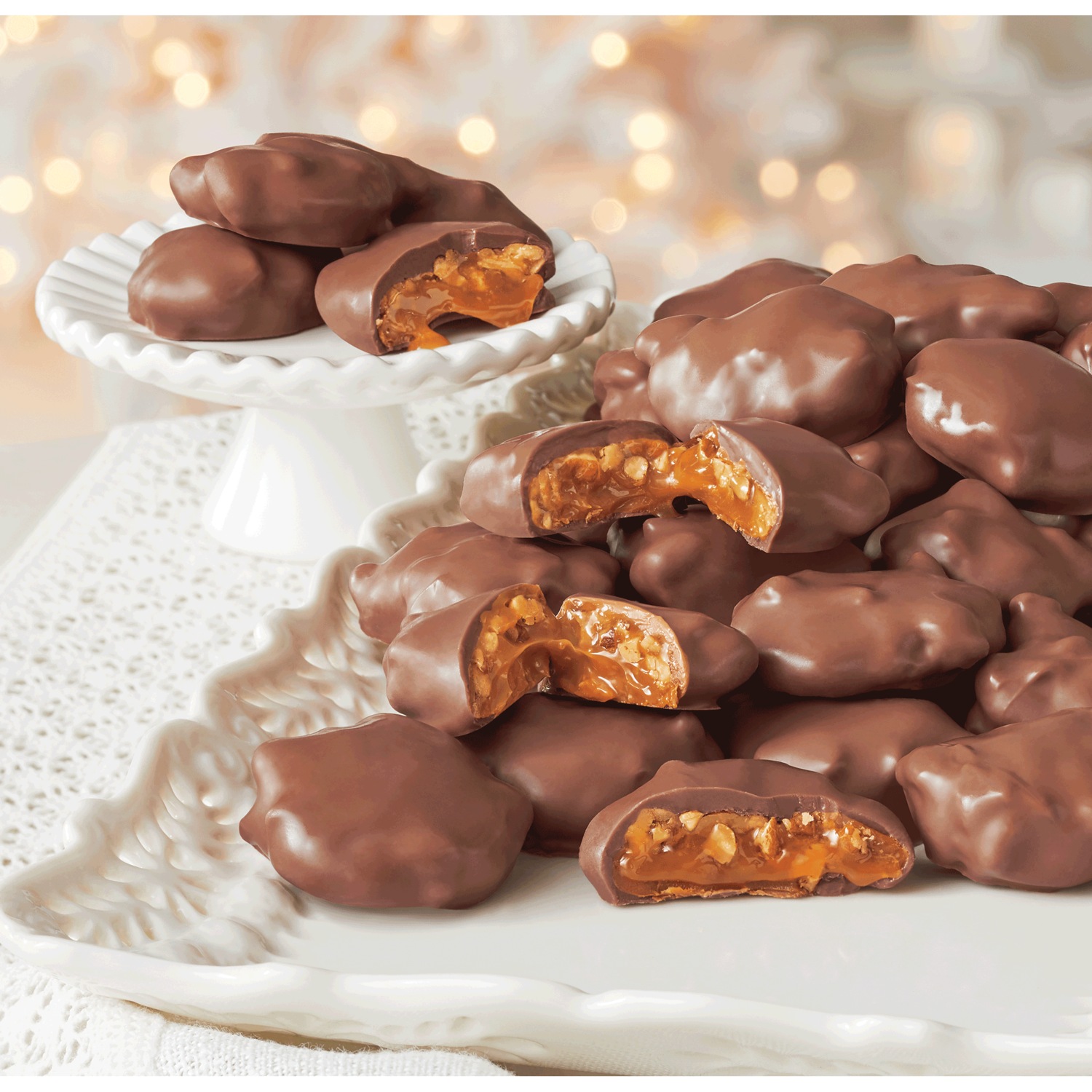Caramel Pecan Clusters | Swiss Colony