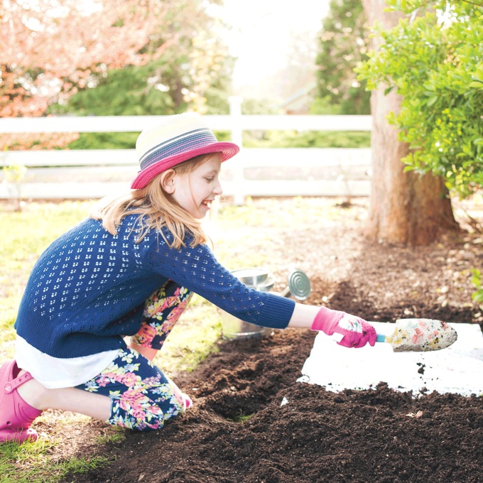 Butterfly Garden Flower Mat, , large