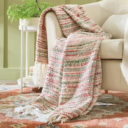 Textured Marled Throw, , large