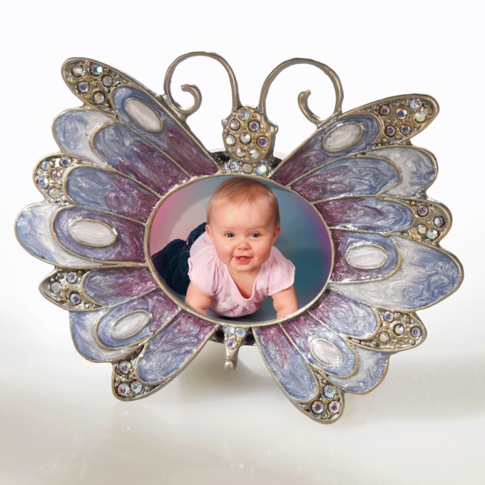 Dazzling Butterfly Mini Photo Frame, , large