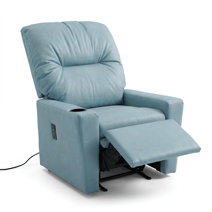 Youth Recliner with USB Ports, , large