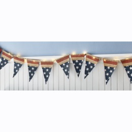 Lit Americana Banner, , large