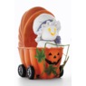 Lit Baby Ghost in Pumpkin Carriage, , large
