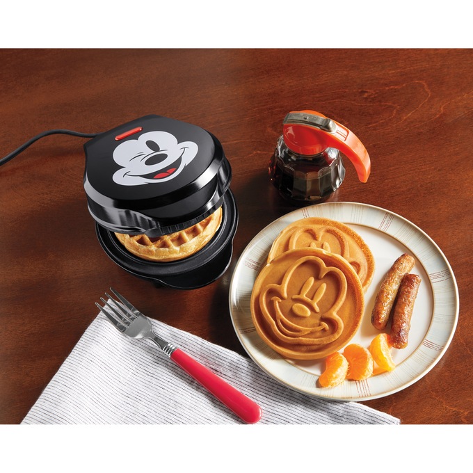 Black Mickey Mouse Waffle Maker