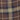 Value 2-Piece Men's PJ Set with Crew Top and Plaid Bottoms, Brown Black Plaid, swatch