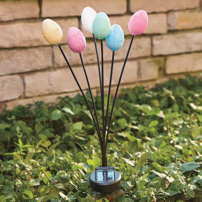 Spring Holiday Swaying Solar Stakes, , large