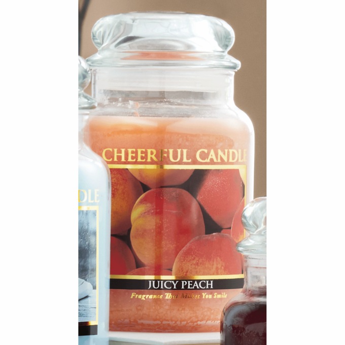 Cheerful Large Jar Candle, 24 Ounces, , large