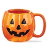 16-Ounce Jack O'Lantern Mug, Orange, large