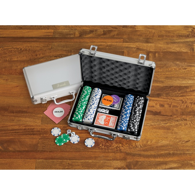 Poker Set with 200 Chips, , large