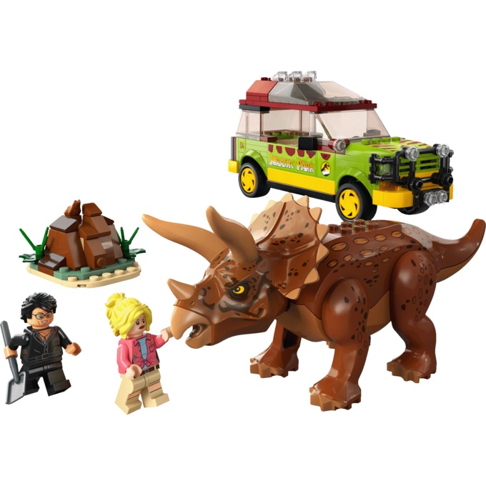 LEGO Jurassic World Triceratops Research, , large