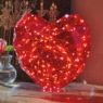 Lit Prism Heart D&eacute;cor, , large