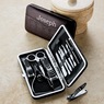 12-Piece Manicure Set, Brown, large