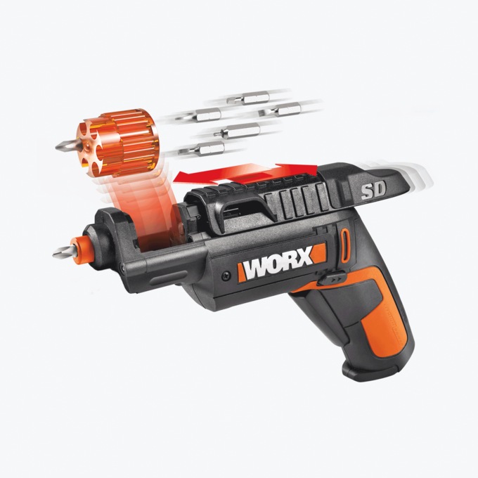 Worx 4 volt screwdriver top