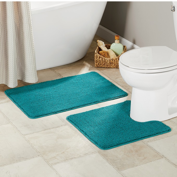 Color Connection 2-Piece Bath Mat Set, , large