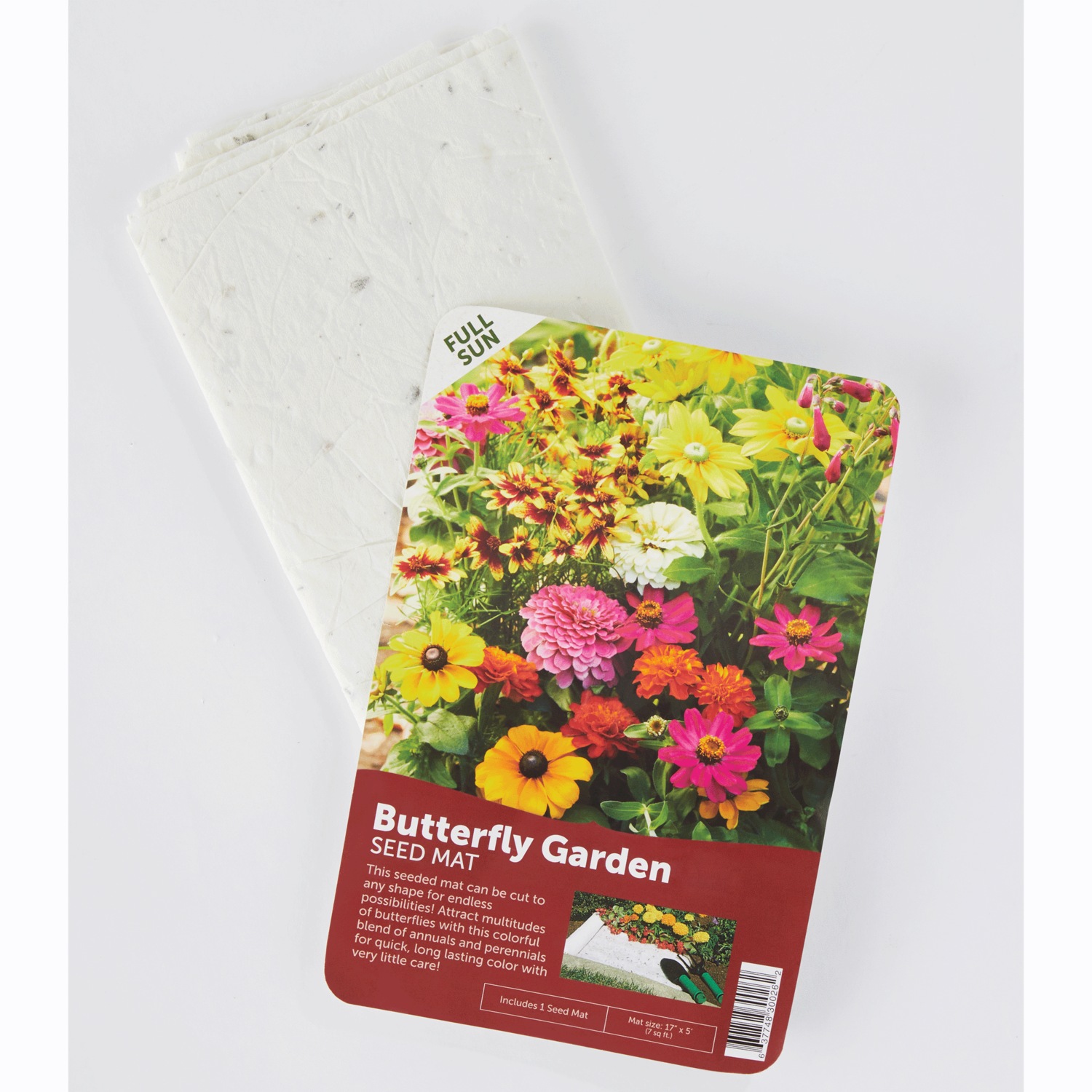Butterfly Garden Flower Mat