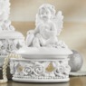 Set of 2 Cherub Trinket Boxes, , large