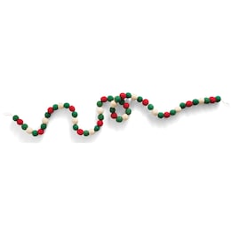 Red &amp; Green Christmas Garland, , large