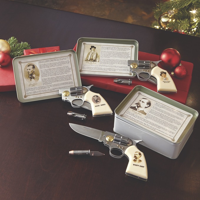 Wild West Folding Gun/Knife Set, , large