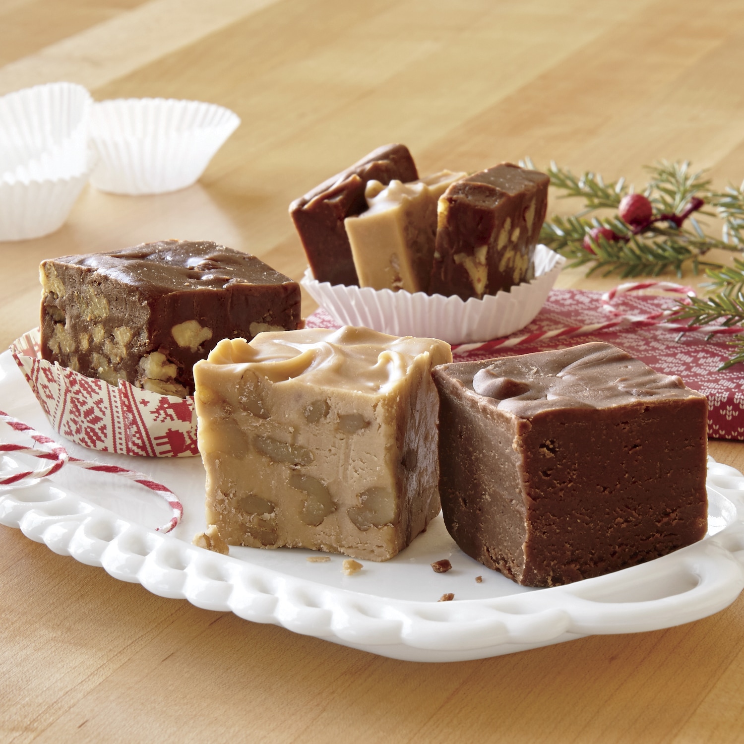 Old-Fashioned Fudge Trio | Swiss Colony