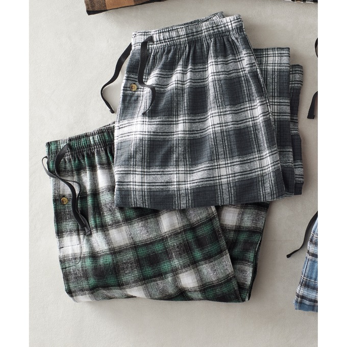2-Pack Flannel PJ Pants, , large