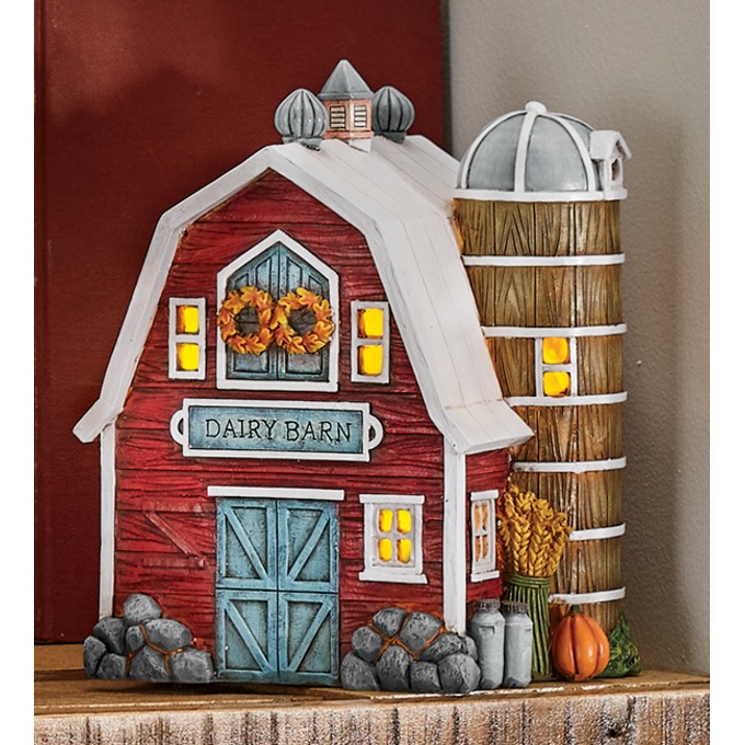 Lighted Harvest Town, , large