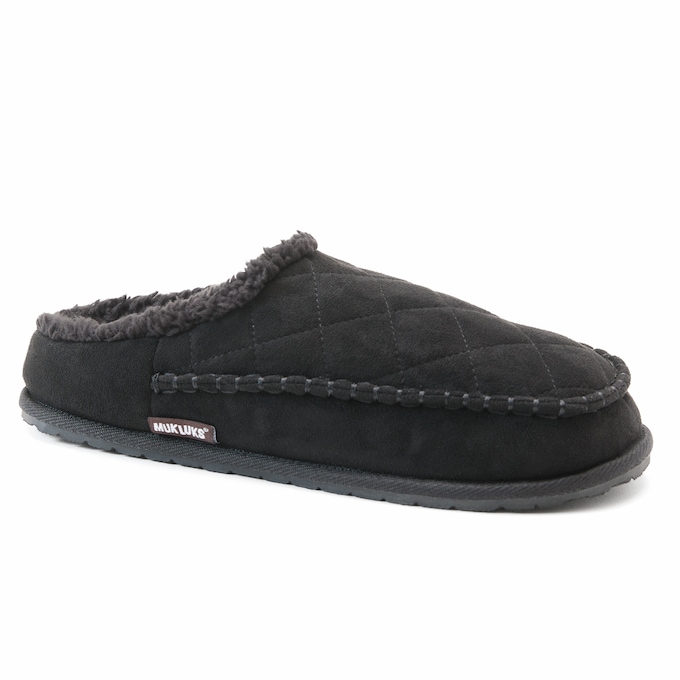 MUK LUKS Men's Pieced Scuff, , large