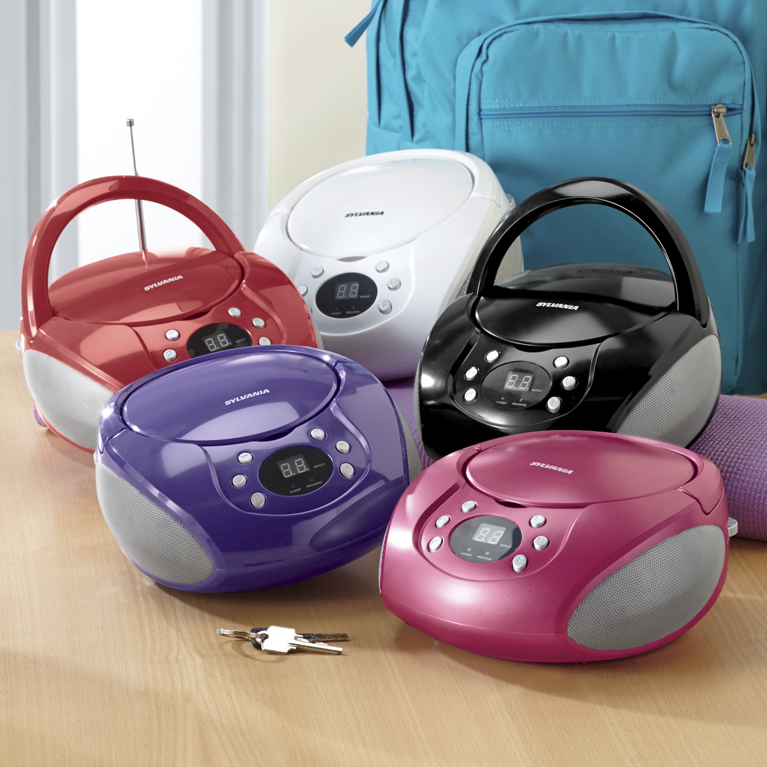Portable Boom Box by Sylvania | Swiss Colony