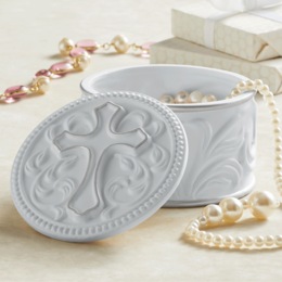 Cross Trinket Box, , large