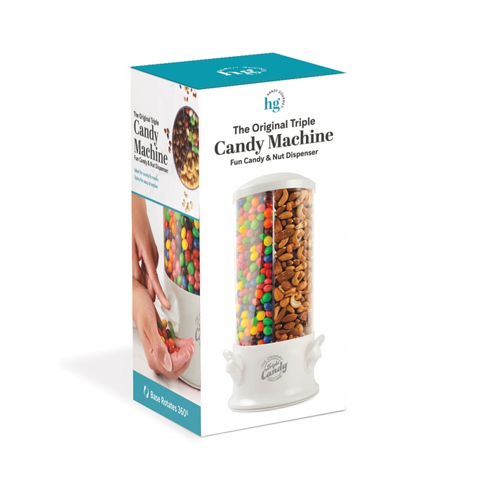 The Original Triple Candy Machine, White, large