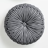 Round Gingham Pillow, , large