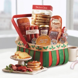 Holly Breakfast Basket, , large