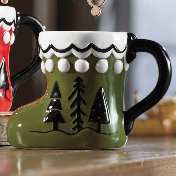 Stocking Mug and Ornament Set, , large